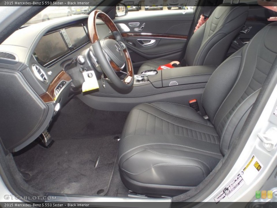 Black Interior Photo for the 2015 Mercedes-Benz S 550 Sedan #98226296