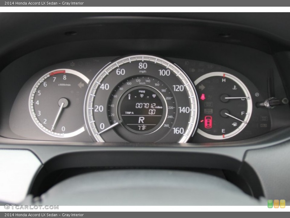 Gray Interior Gauges for the 2014 Honda Accord LX Sedan #98228656