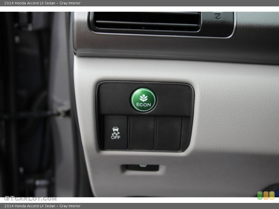 Gray Interior Controls for the 2014 Honda Accord LX Sedan #98228676