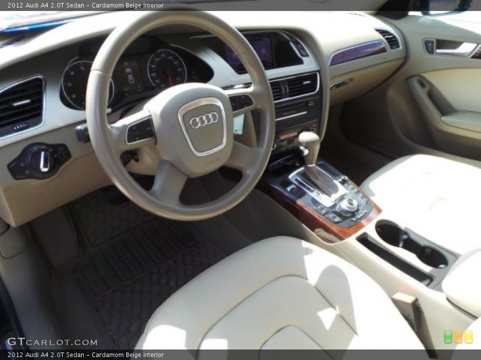 Cardamom Beige Interior Photo for the 2012 Audi A4 2.0T Sedan #98230391