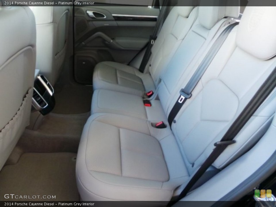 Platinum Grey Interior Rear Seat for the 2014 Porsche Cayenne Diesel #98231963