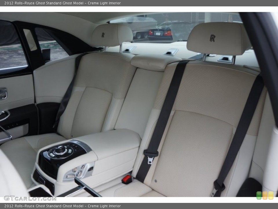 Creme Light Interior Rear Seat for the 2012 Rolls-Royce Ghost  #98232264