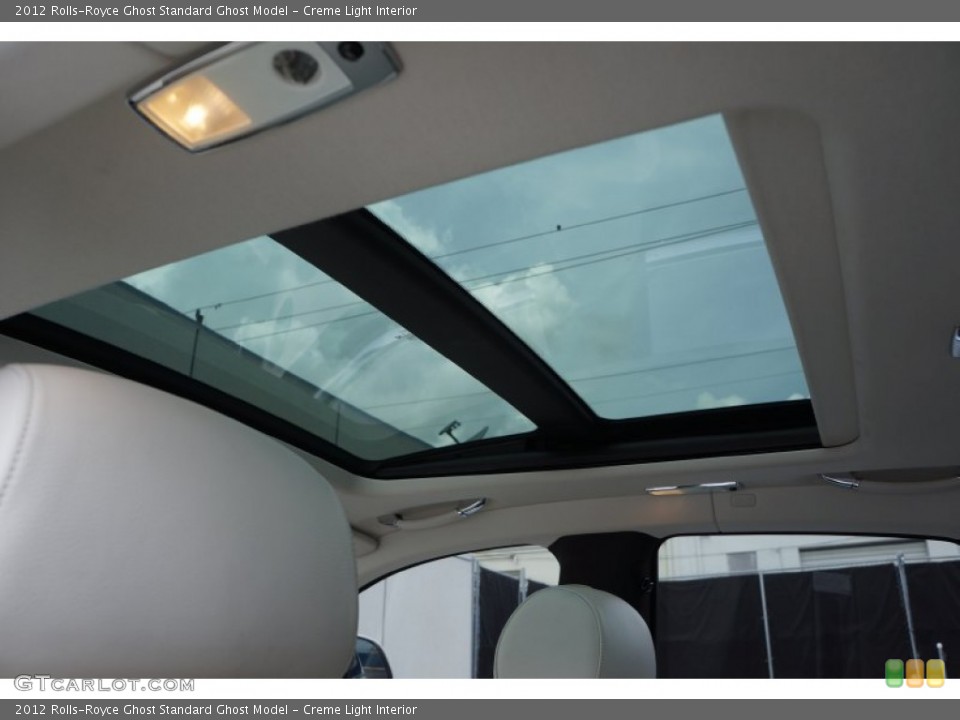 Creme Light Interior Sunroof for the 2012 Rolls-Royce Ghost  #98232350