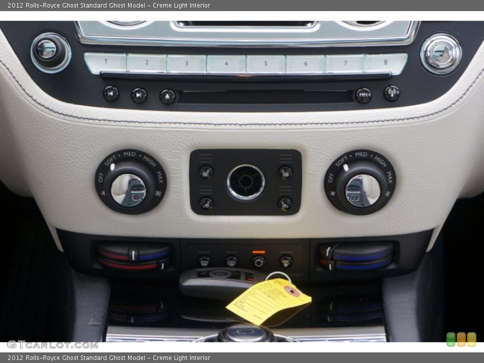 Creme Light Interior Controls for the 2012 Rolls-Royce Ghost  #98232794