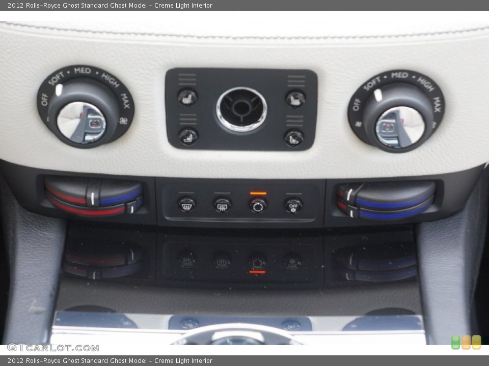 Creme Light Interior Controls for the 2012 Rolls-Royce Ghost  #98232839