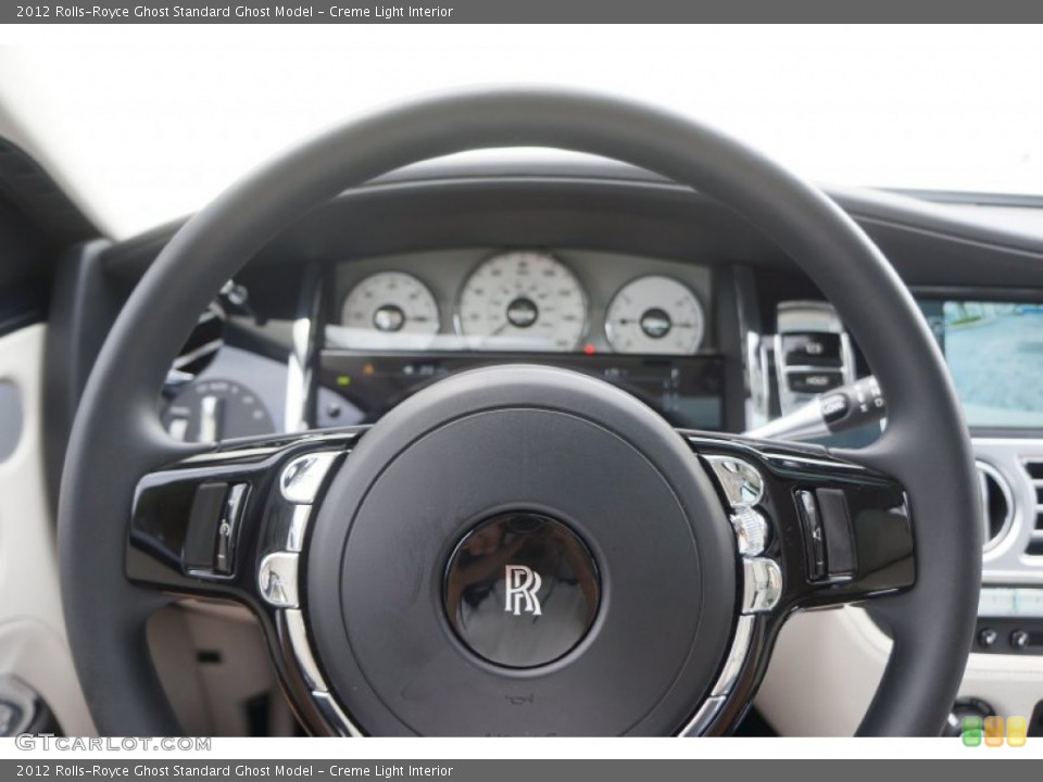Creme Light Interior Steering Wheel for the 2012 Rolls-Royce Ghost  #98232966