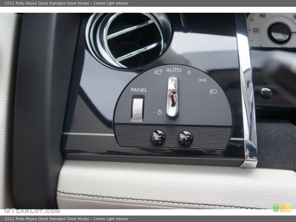 Creme Light Interior Controls for the 2012 Rolls-Royce Ghost  #98233025