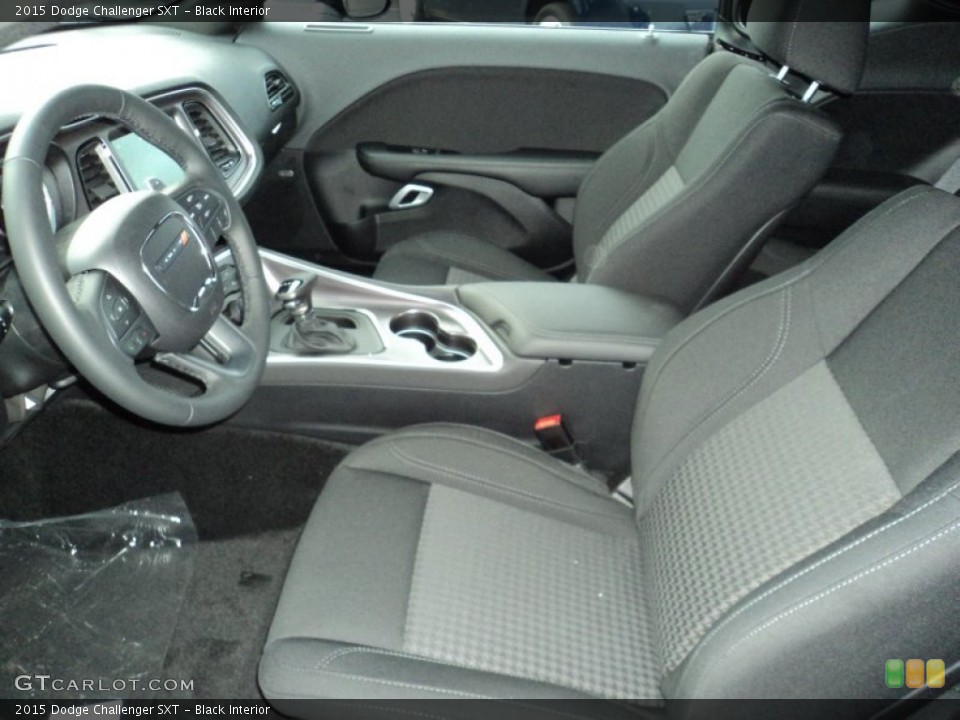 Black Interior Photo for the 2015 Dodge Challenger SXT #98234327