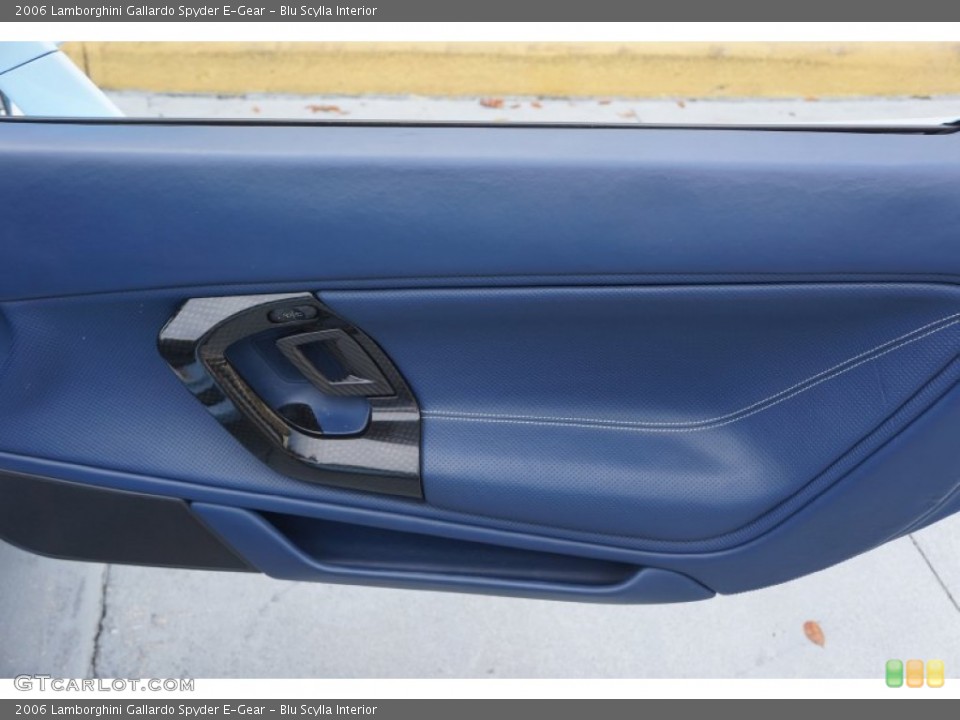 Blu Scylla Interior Door Panel for the 2006 Lamborghini Gallardo Spyder E-Gear #98236681