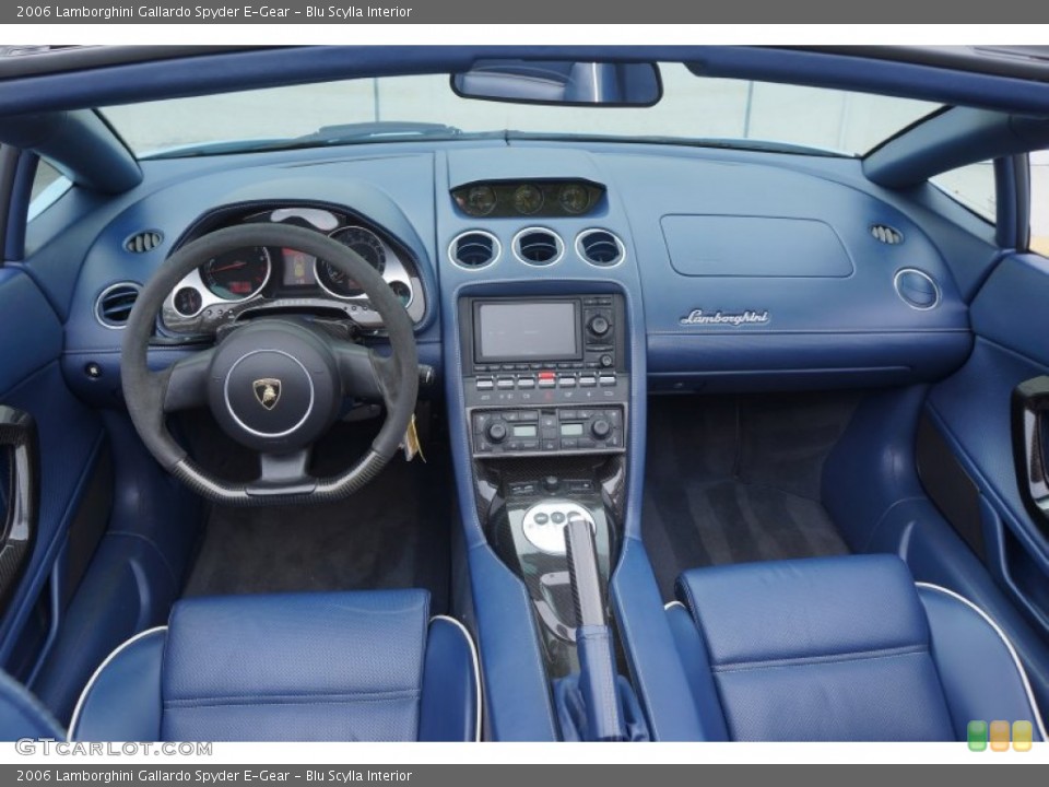 Blu Scylla Interior Dashboard for the 2006 Lamborghini Gallardo Spyder E-Gear #98236754