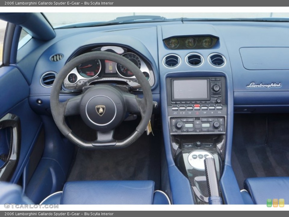 Blu Scylla Interior Dashboard for the 2006 Lamborghini Gallardo Spyder E-Gear #98236769
