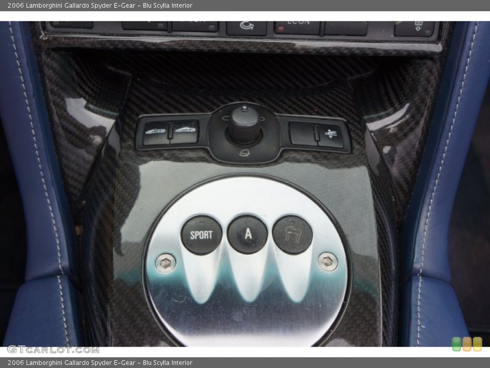 Blu Scylla Interior Transmission for the 2006 Lamborghini Gallardo Spyder E-Gear #98236826