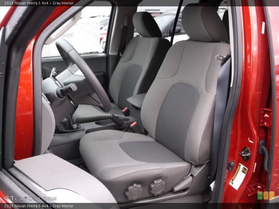 Gray Interior Front Seat for the 2015 Nissan Xterra S 4x4 #98239073