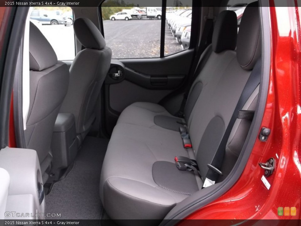 Gray Interior Rear Seat for the 2015 Nissan Xterra S 4x4 #98239190