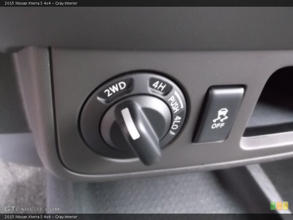 Gray Interior Controls for the 2015 Nissan Xterra S 4x4 #98239996