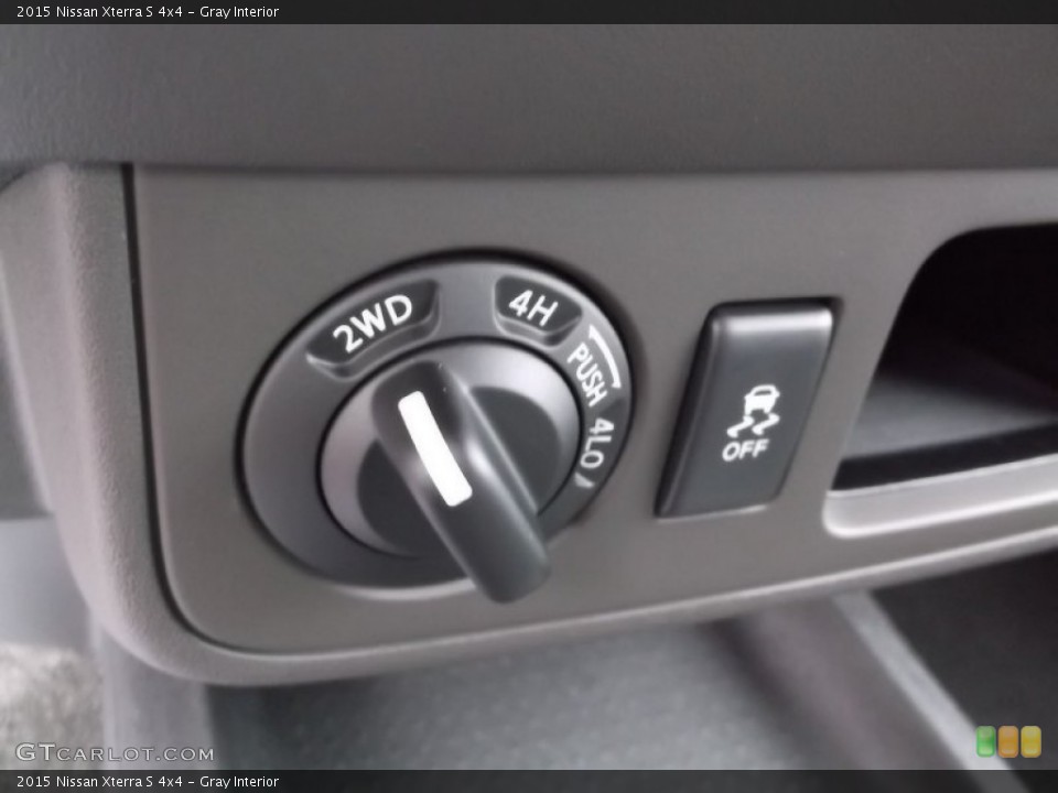Gray Interior Controls for the 2015 Nissan Xterra S 4x4 #98240369