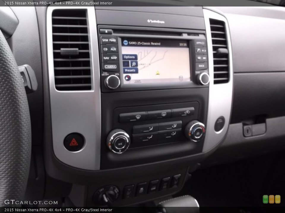 PRO-4X Gray/Steel Interior Controls for the 2015 Nissan Xterra PRO-4X 4x4 #98240762