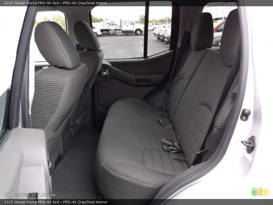 PRO-4X Gray/Steel Interior Rear Seat for the 2015 Nissan Xterra PRO-4X 4x4 #98240837