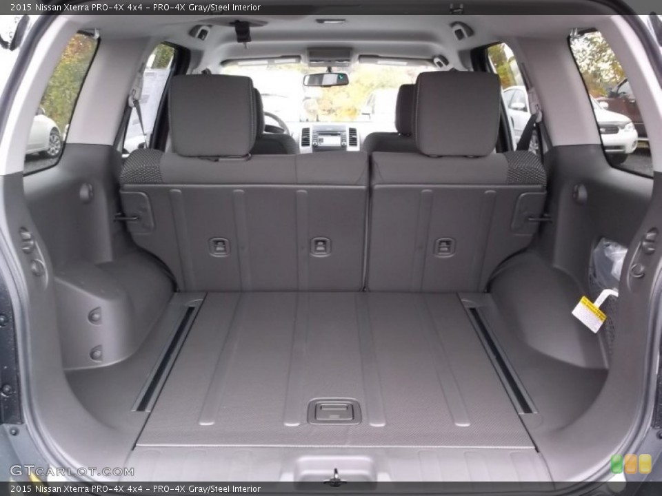 PRO-4X Gray/Steel Interior Trunk for the 2015 Nissan Xterra PRO-4X 4x4 #98240855