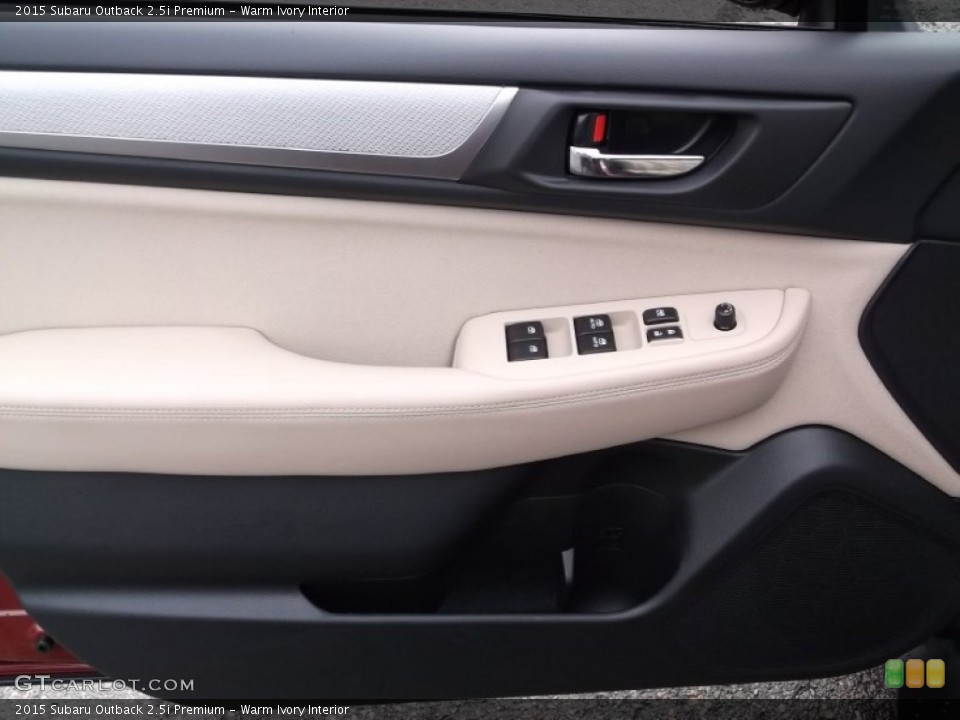 Warm Ivory Interior Door Panel for the 2015 Subaru Outback 2.5i Premium #98244455