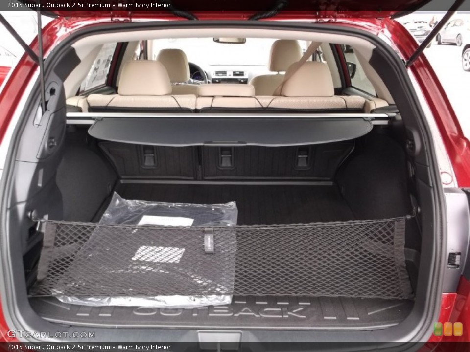 Warm Ivory Interior Trunk for the 2015 Subaru Outback 2.5i Premium #98244542