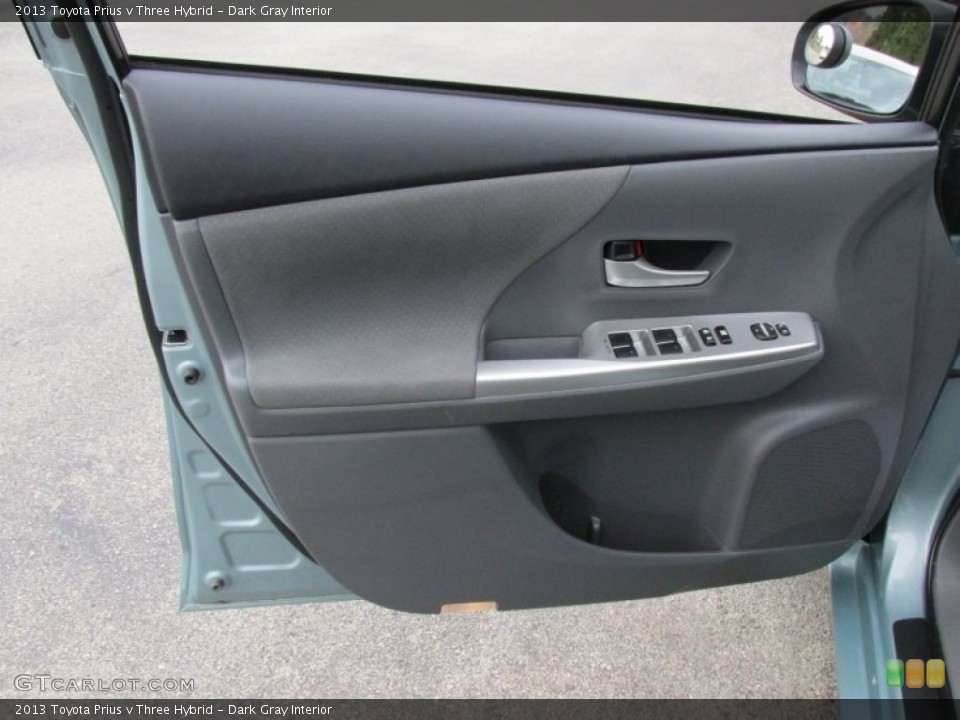 Dark Gray Interior Door Panel for the 2013 Toyota Prius v Three Hybrid #98250806