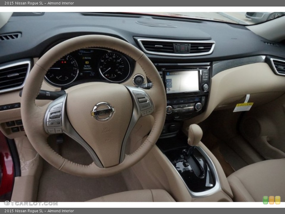 Almond Interior Dashboard for the 2015 Nissan Rogue SL #98253971