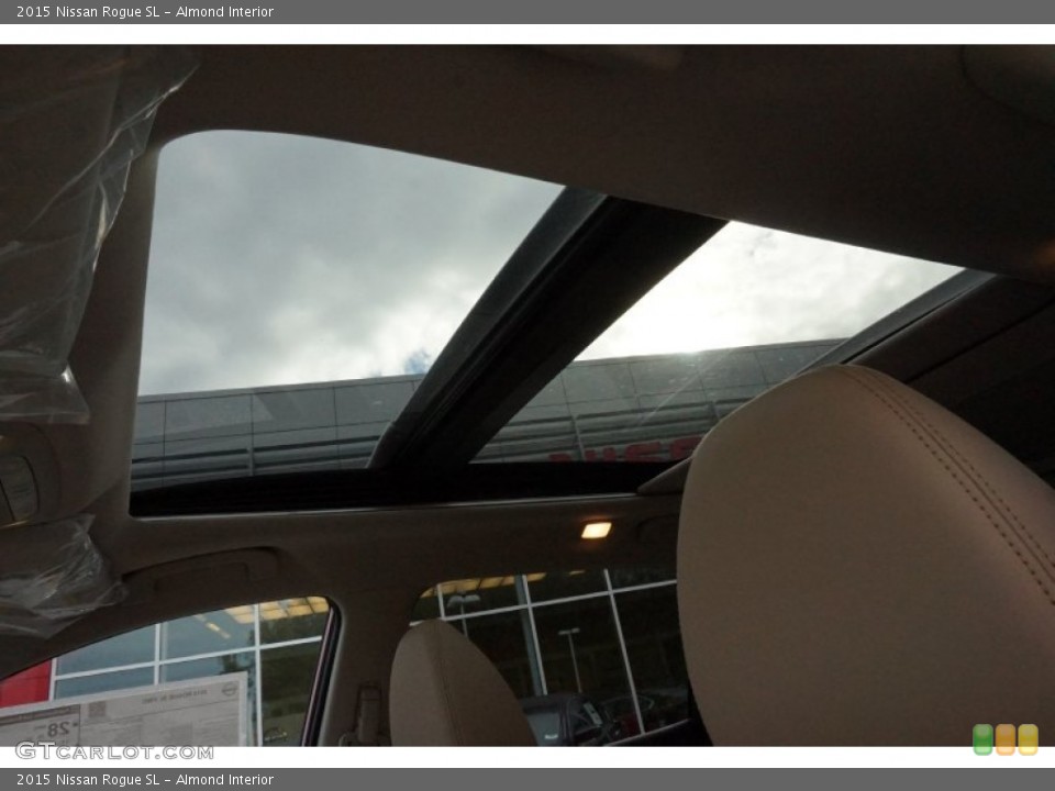 Almond Interior Sunroof for the 2015 Nissan Rogue SL #98253995