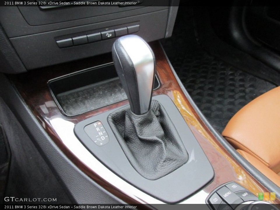 Saddle Brown Dakota Leather Interior Transmission for the 2011 BMW 3 Series 328i xDrive Sedan #98255171