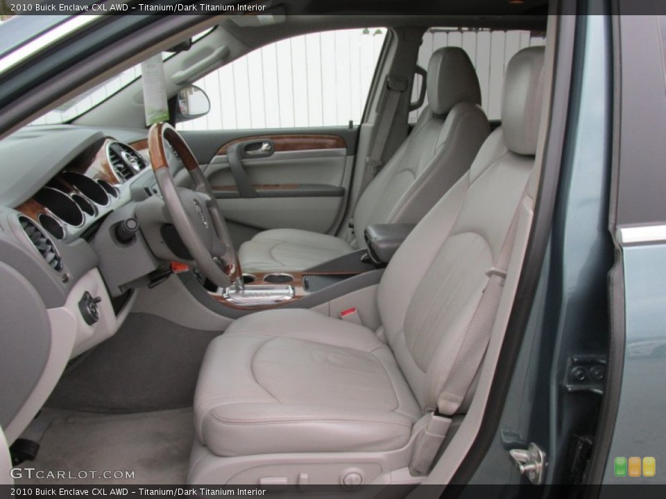 Titanium/Dark Titanium Interior Photo for the 2010 Buick Enclave CXL AWD #98255238