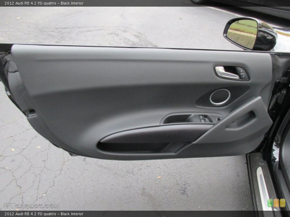 Black Interior Door Panel for the 2012 Audi R8 4.2 FSI quattro #98256138