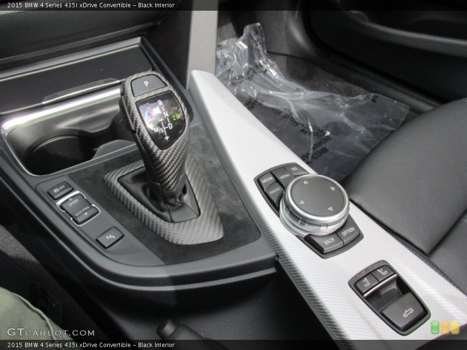 Black Interior Transmission for the 2015 BMW 4 Series 435i xDrive Convertible #98256788