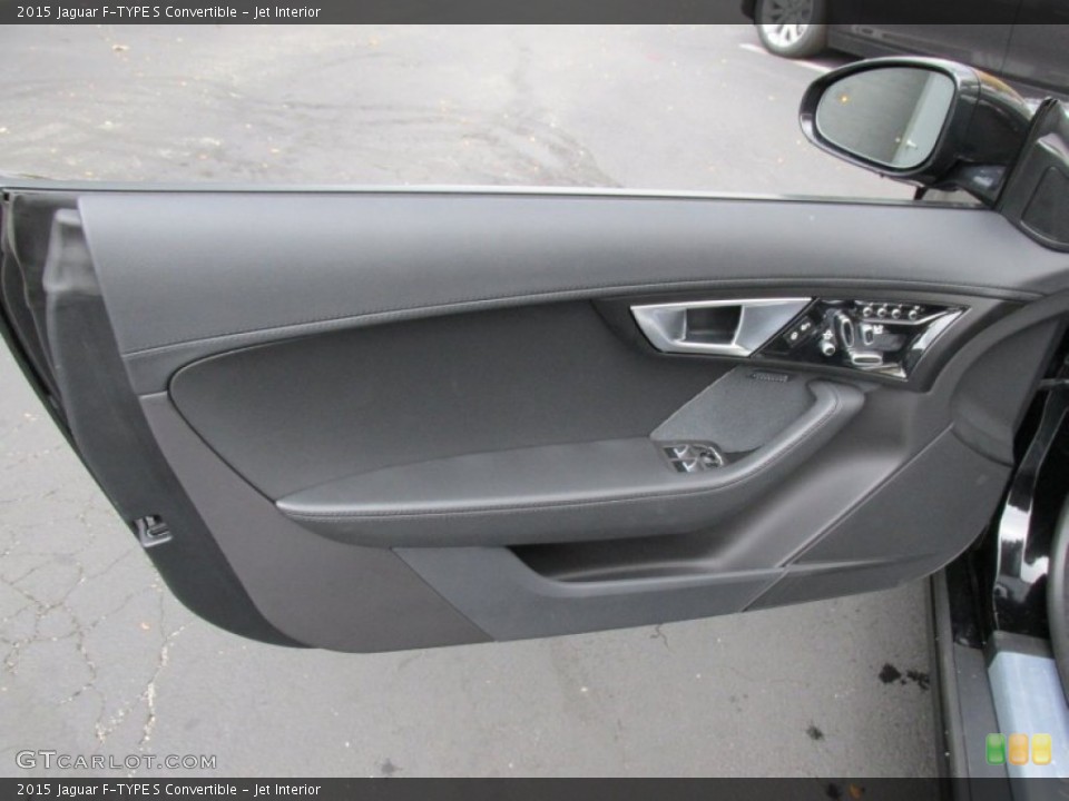 Jet Interior Door Panel for the 2015 Jaguar F-TYPE S Convertible #98257670