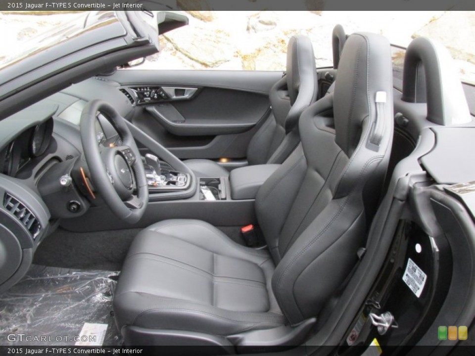 Jet Interior Photo for the 2015 Jaguar F-TYPE S Convertible #98257694
