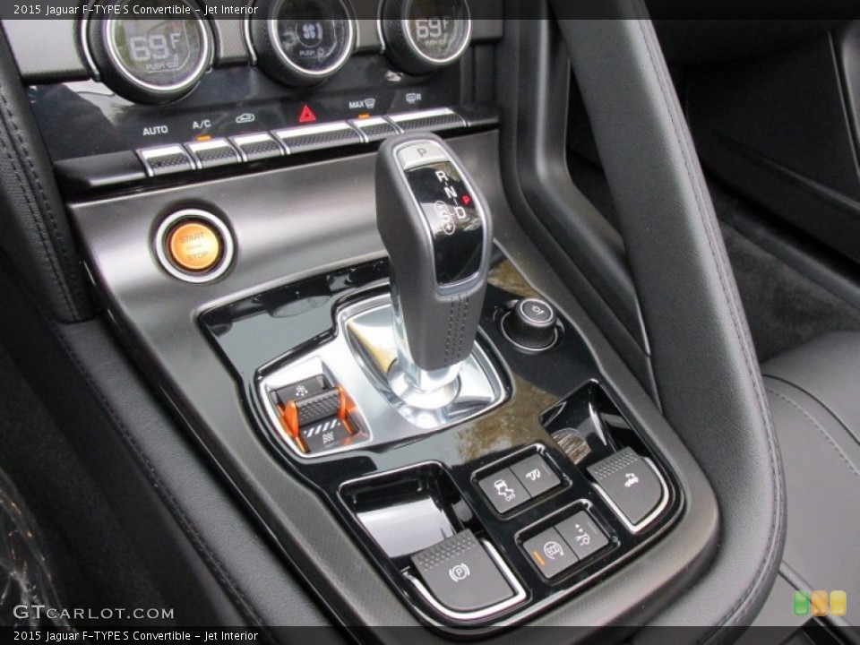 Jet Interior Transmission for the 2015 Jaguar F-TYPE S Convertible #98257748