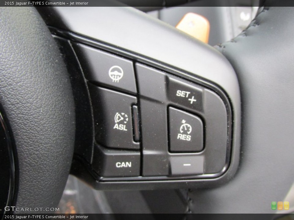 Jet Interior Controls for the 2015 Jaguar F-TYPE S Convertible #98257799