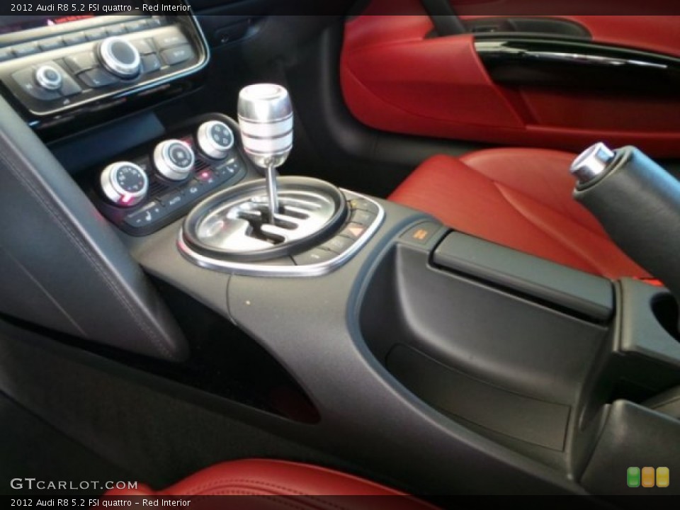 Red Interior Transmission for the 2012 Audi R8 5.2 FSI quattro #98258434
