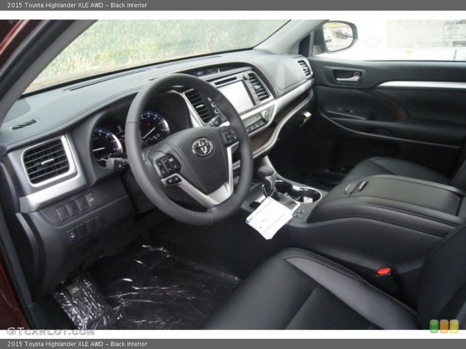 Black Interior Photo for the 2015 Toyota Highlander XLE AWD #98259286
