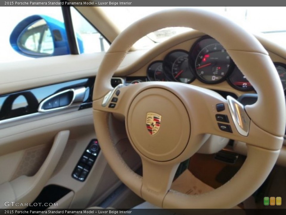Luxor Beige Interior Steering Wheel for the 2015 Porsche Panamera  #98262737