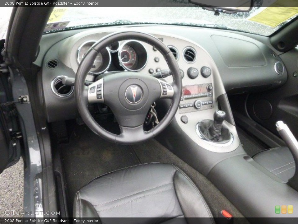 Ebony Interior Photo for the 2008 Pontiac Solstice GXP Roadster #98263361
