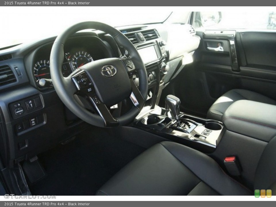 Black 2015 Toyota 4Runner Interiors