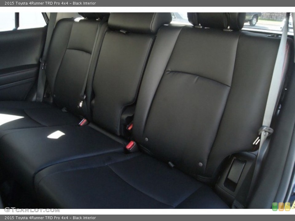 Black Interior Rear Seat for the 2015 Toyota 4Runner TRD Pro 4x4 #98263595
