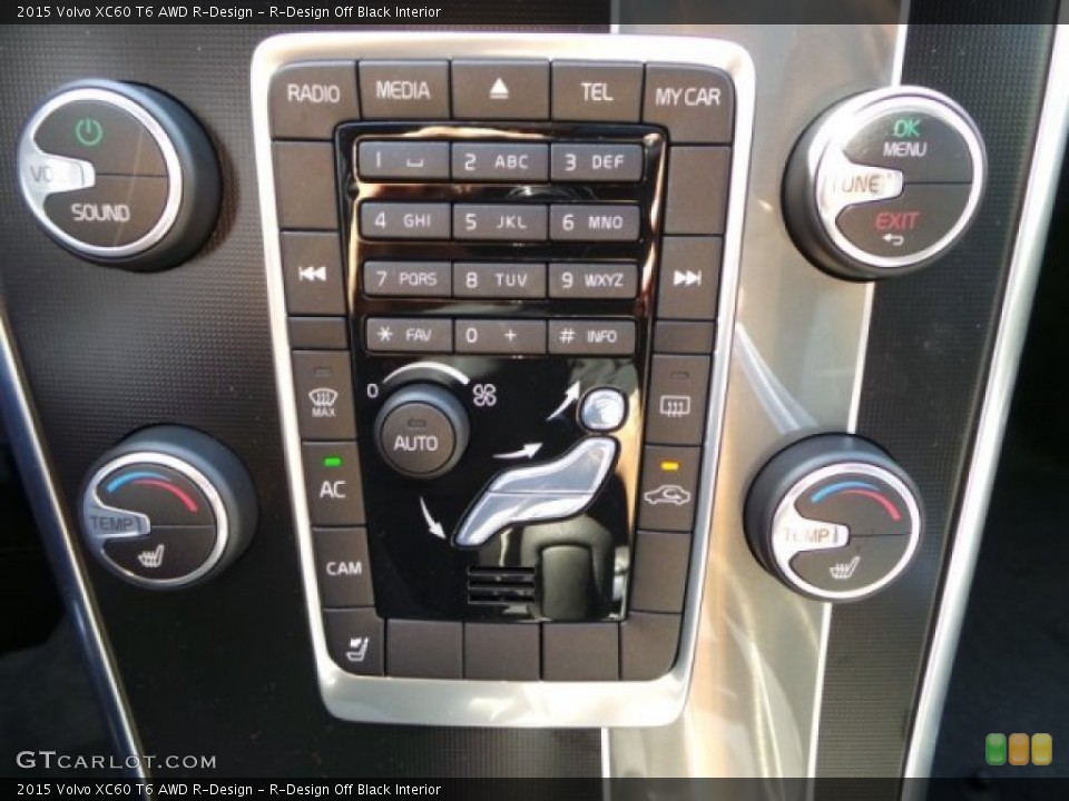 R-Design Off Black Interior Controls for the 2015 Volvo XC60 T6 AWD R-Design #98264051