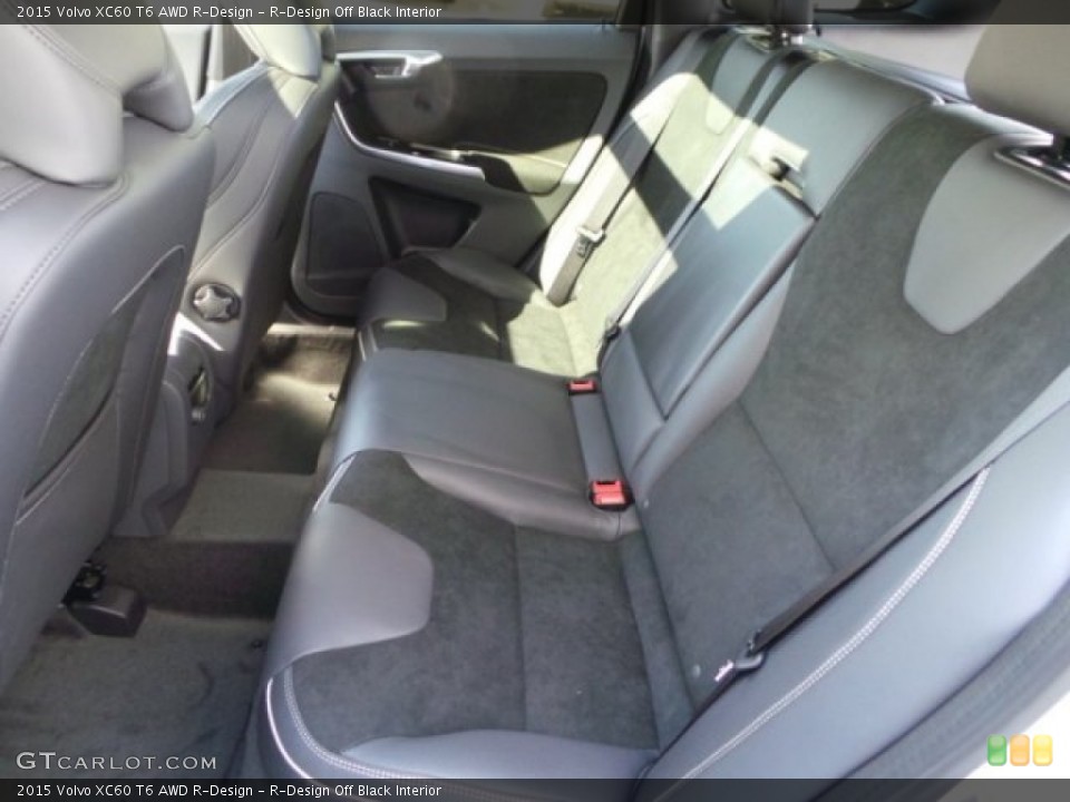R-Design Off Black Interior Rear Seat for the 2015 Volvo XC60 T6 AWD R-Design #98264162