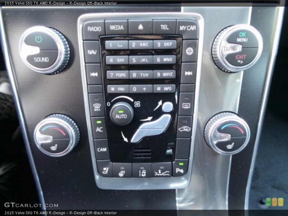 R-Design Off-Black Interior Controls for the 2015 Volvo S60 T6 AWD R-Design #98264882