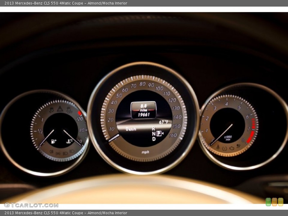 Almond/Mocha Interior Gauges for the 2013 Mercedes-Benz CLS 550 4Matic Coupe #98267012