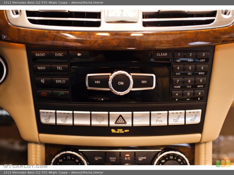 Almond/Mocha Interior Controls for the 2013 Mercedes-Benz CLS 550 4Matic Coupe #98267117
