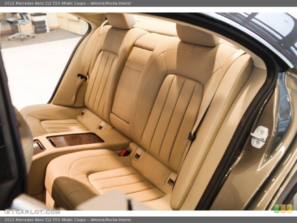 Almond/Mocha Interior Rear Seat for the 2013 Mercedes-Benz CLS 550 4Matic Coupe #98267318