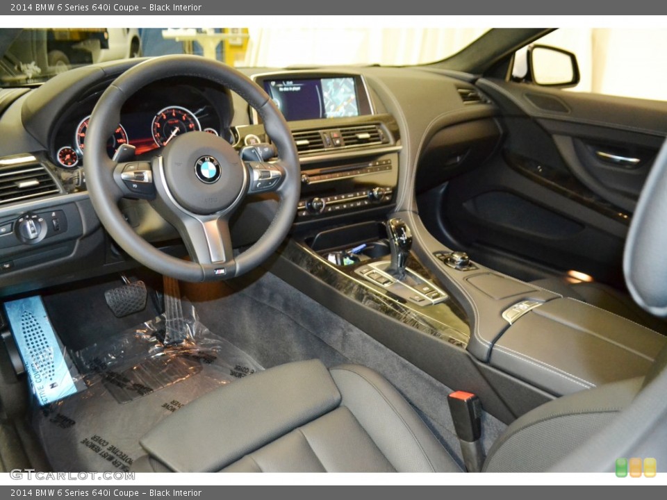 Black Interior Prime Interior for the 2014 BMW 6 Series 640i Coupe #98267408