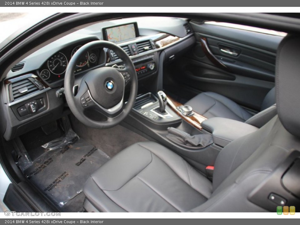 Black Interior Prime Interior for the 2014 BMW 4 Series 428i xDrive Coupe #98268386